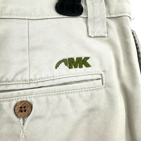 Mountain Khakis Size 36 x 30 Button Up Khaki Pants Tan Teton Twill Back Pockets - Picture 3 of 4
